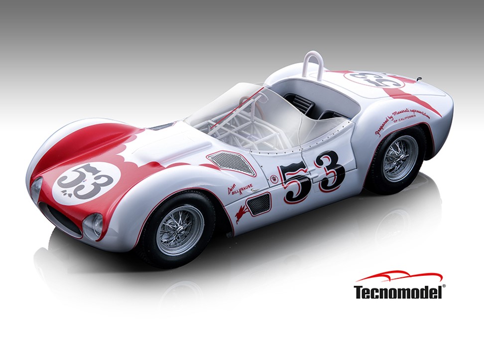 (image for) Maserati Birdcage Tipo 61- Bill Krause - Winner, 1960 Times GP